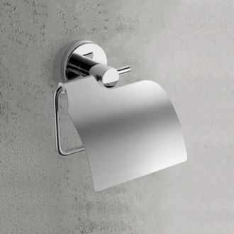 Toilet Paper Holder Toilet Paper Holder With Cover, Chrome Gedy FE25-13